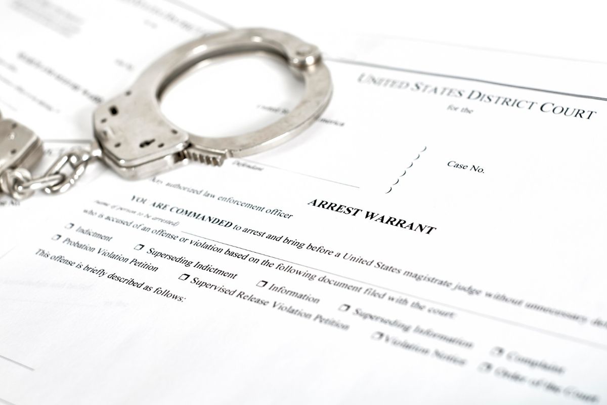 An example of a capias warrant.